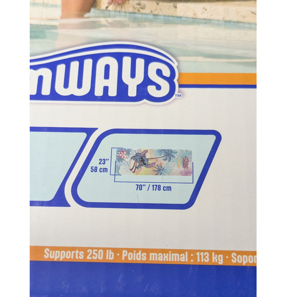 Disney Stitch Swimways Suntanner Pool Float Summer Fun Brand New Spin master - Picture 3 of 9
